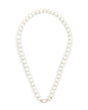 Classic Pearl & Fisheye Closure Necklace handmade fine jewelry