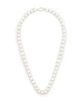 Classic Pearl & Fisheye Closure Necklace handmade fine jewelry 2
