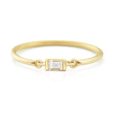 Diamond Petite Circle Rings