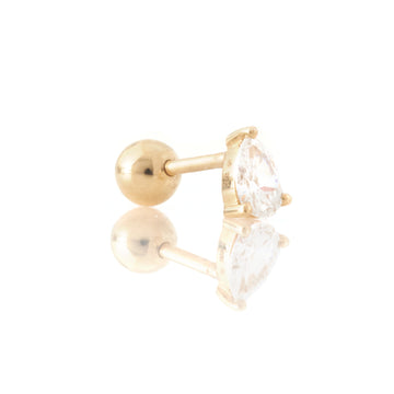 Diamond Dewdrop Reversible Earring