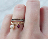 Diamond Micro Pave Infinite Ring