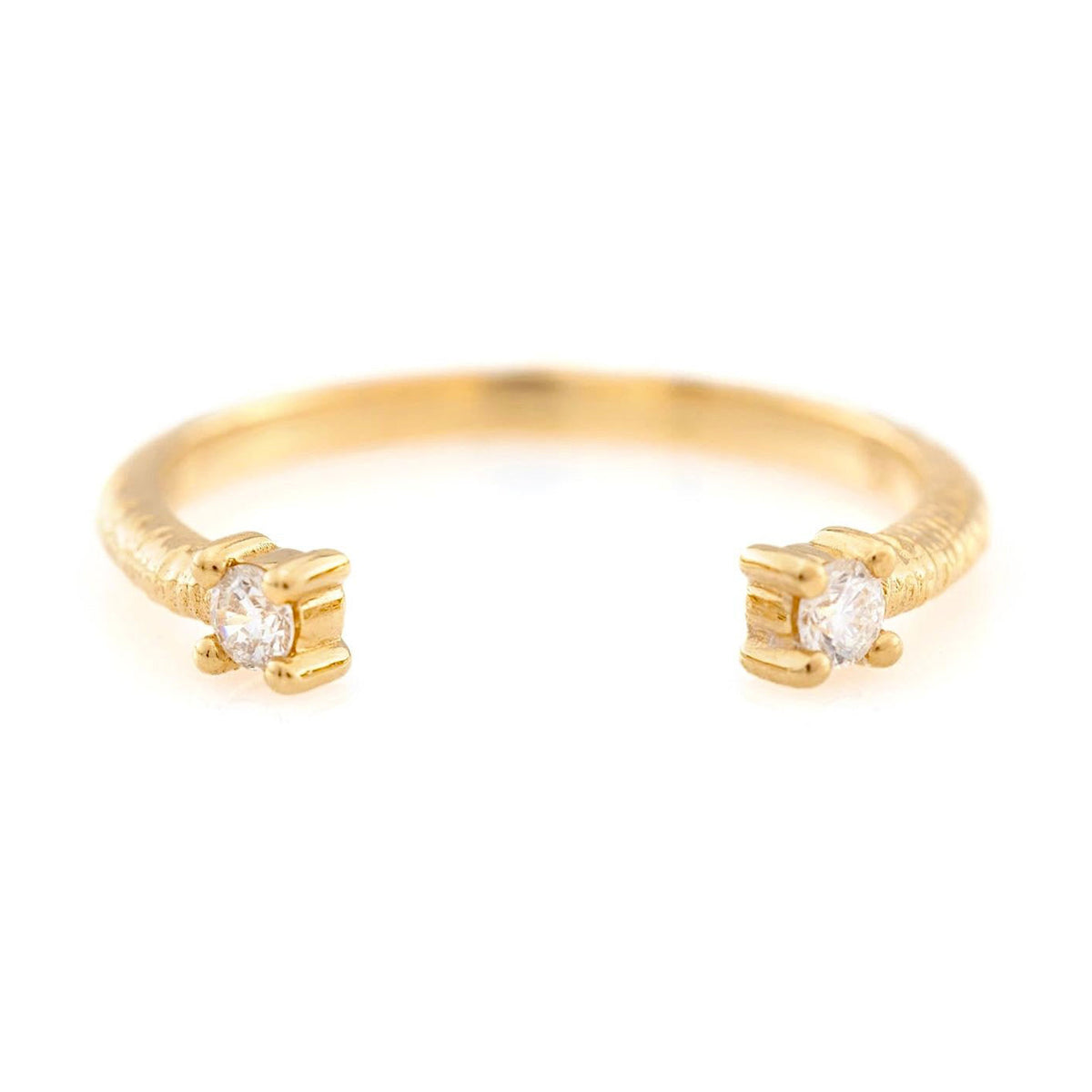 Diamond Open Ring