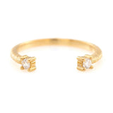 Diamond Open Ring