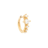 Diamond Starburst Hoop