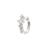 Diamond Starburst Hoop