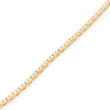 Diamond Tennis Necklace 18k handmade fine jewelry 4