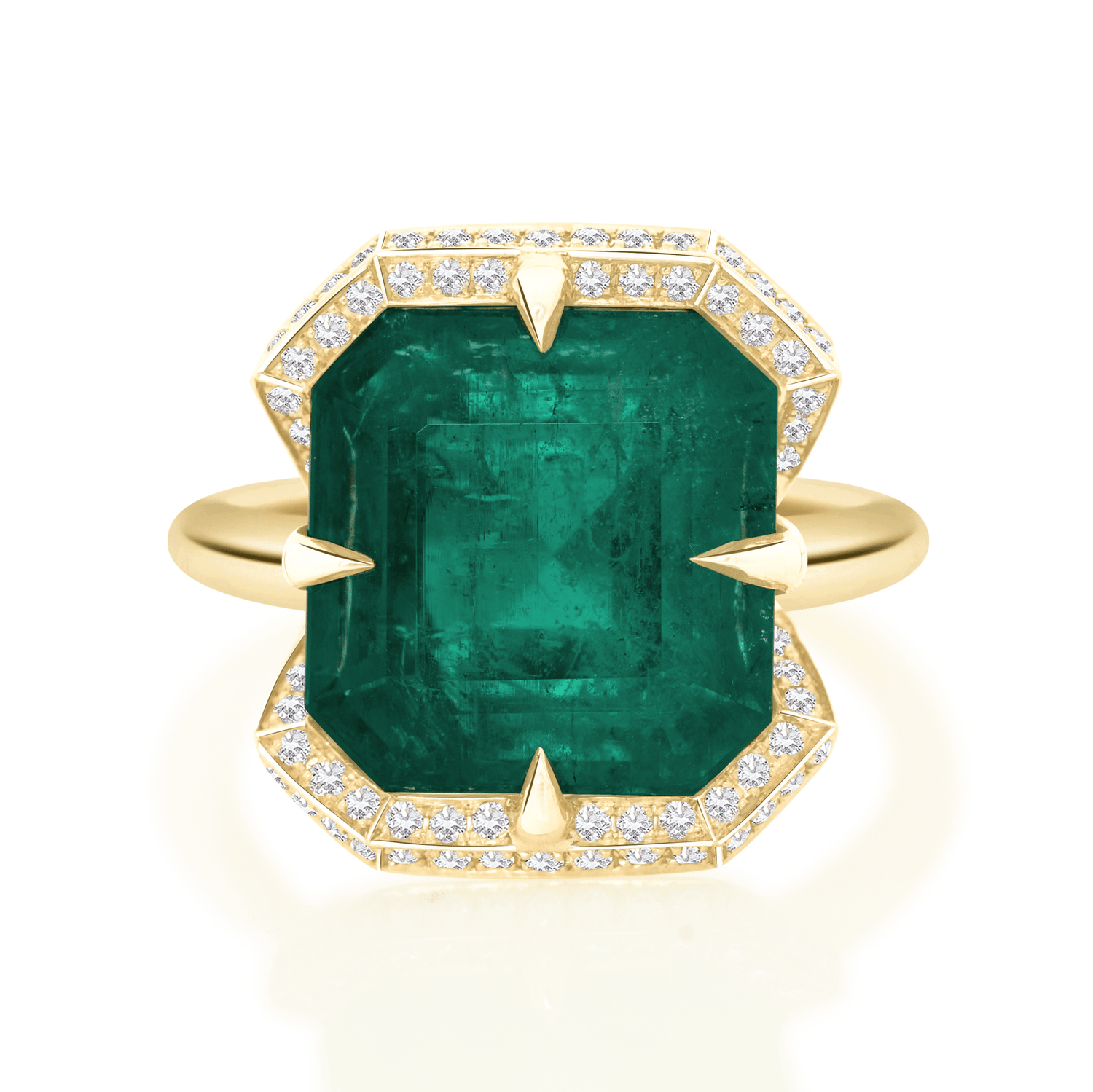 Emerald_Aurora_Ring_Large_18K_Gold_Engagement_RIng