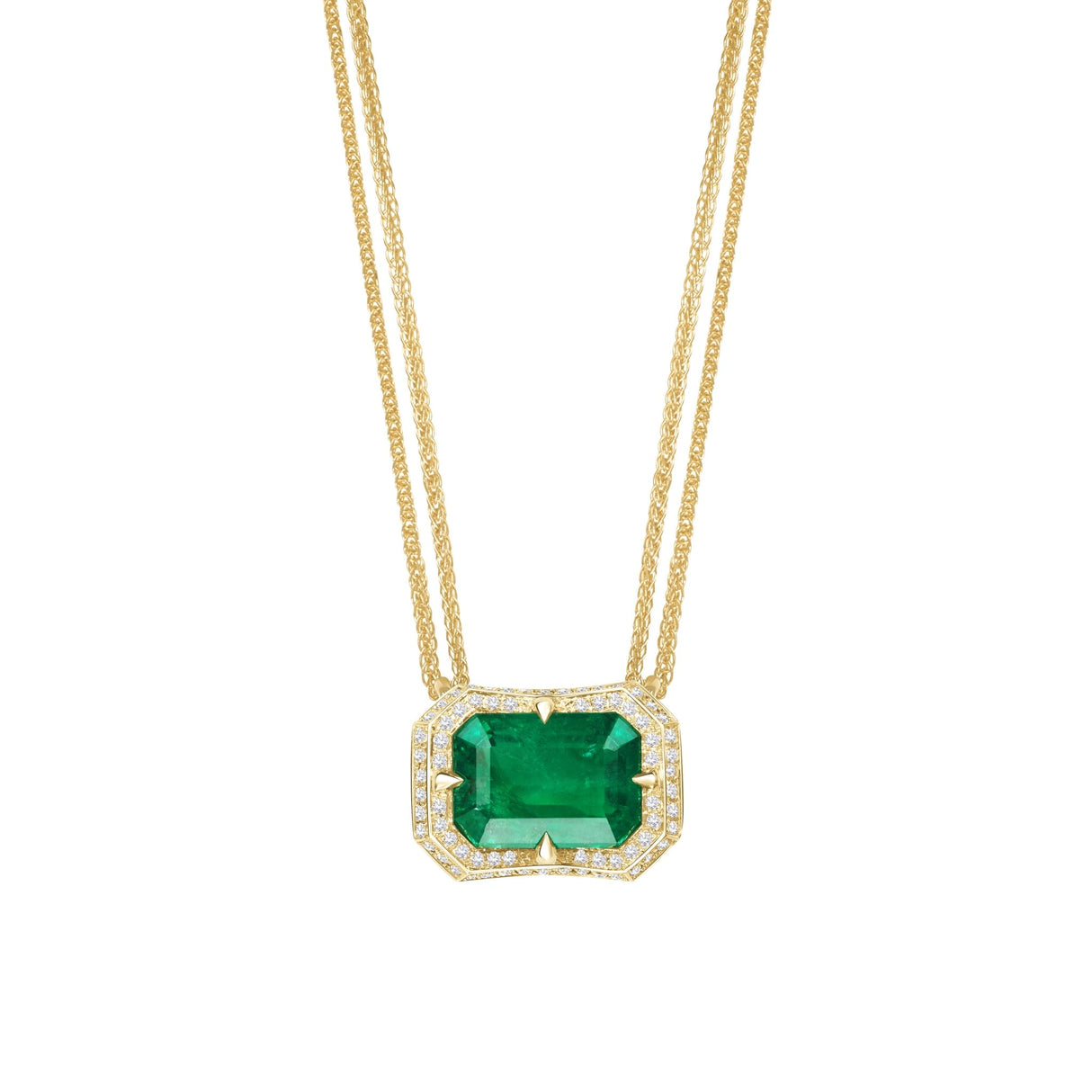 Emerald Aurora Supreme Necklace