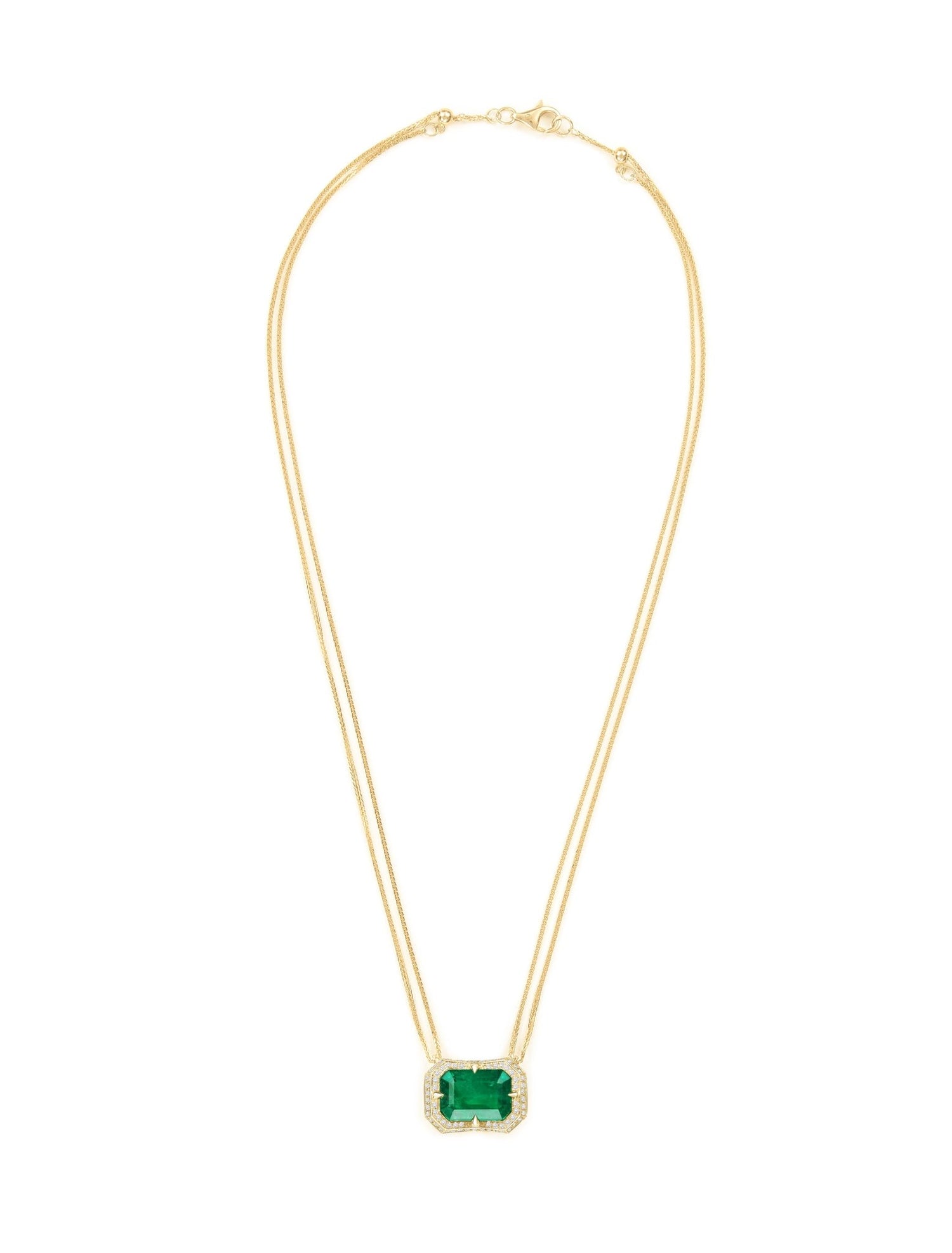 Emerald Aurora Supreme Necklace
