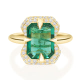 Emerald Aurora Ring