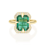 Emerald Aurora Ring