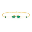 Emerald_Dewdrop_Duo_Bracelet_18k_gold_Stackable_design