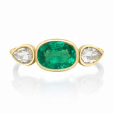 Emerald_Diamond_Ring_18K_gold_engagement_ring