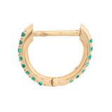 Emerald Mini Hoop