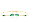 Emerald_duo_bangle_18K_gold_stackable_design