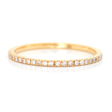Diamond Micro Pave Infinite Ring