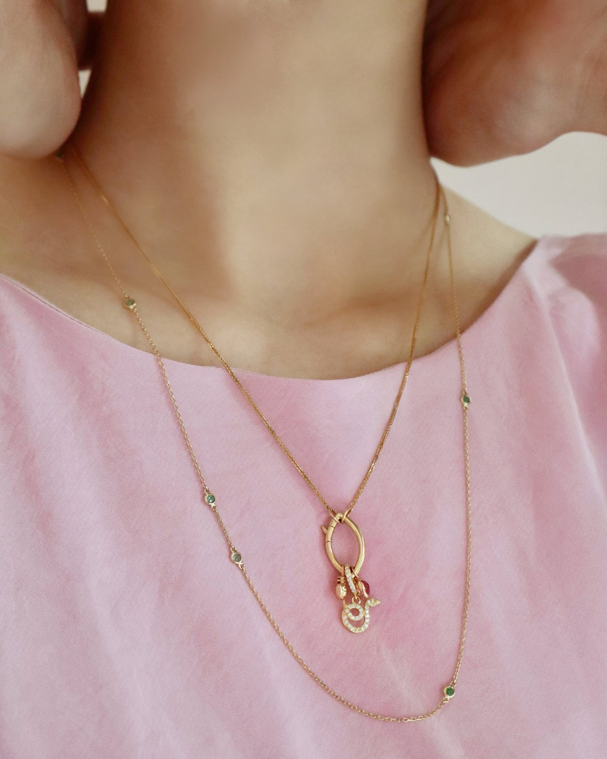 Zodiac Snake Pendant