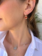 Fire Opal Aurora Earrings
