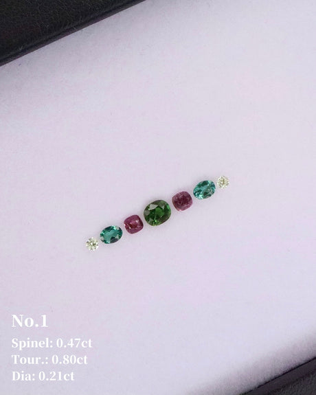 OOAK Gemstone Compass Bangles