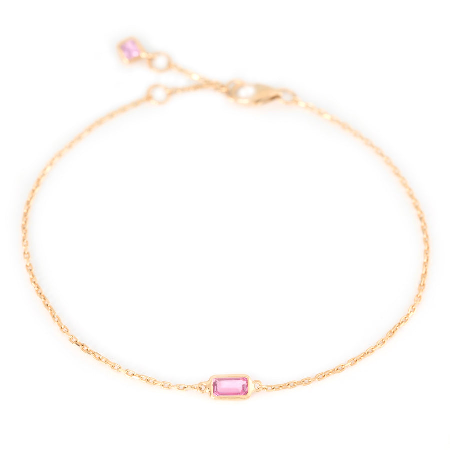 PINK SAPPHIRE BRACELET