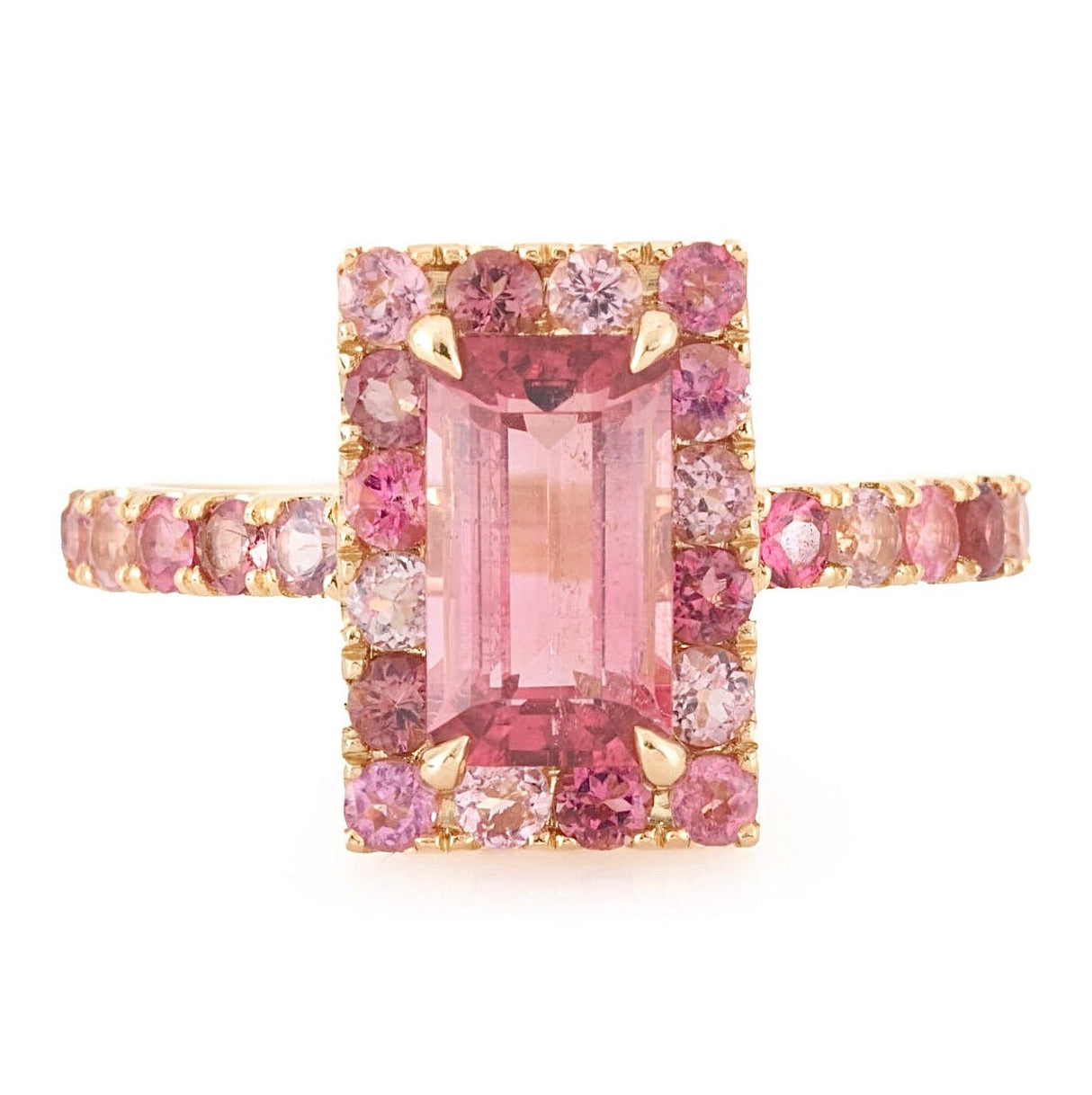 Tourmaline Bubble Gum Candy Ring