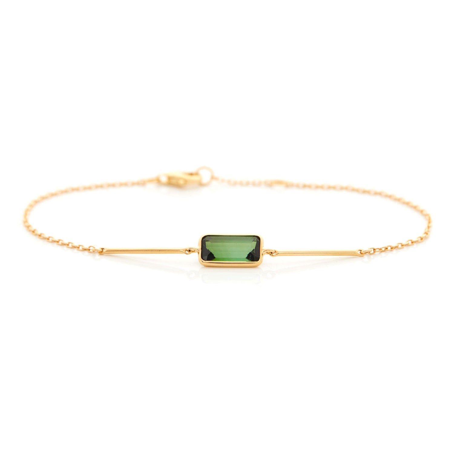 Gemstone Bar Bracelets
