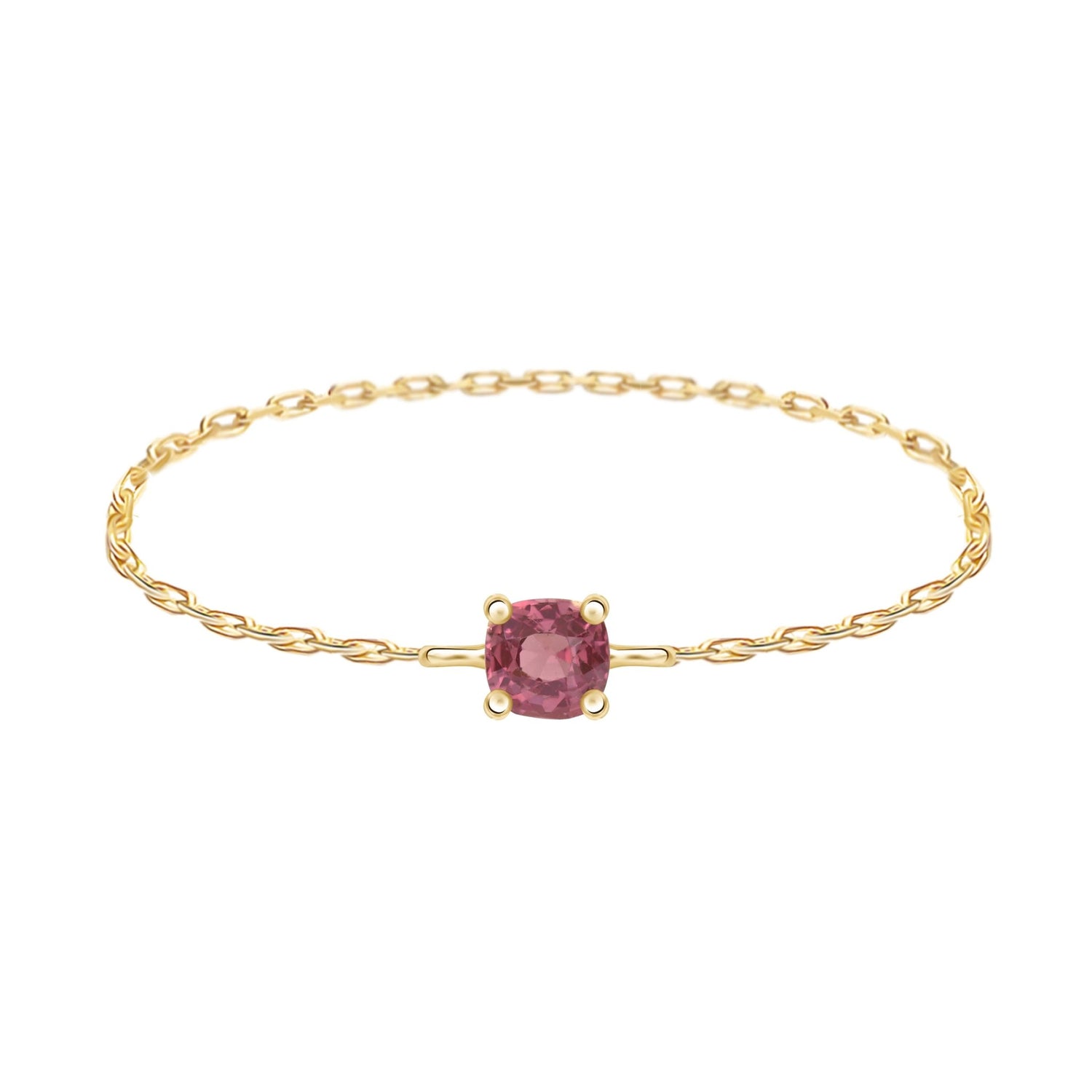 Hand Make Chain Ring 18K Stackable ring 2
