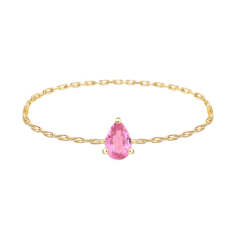 Hand Make Chain Ring 18K Stackable ring 3