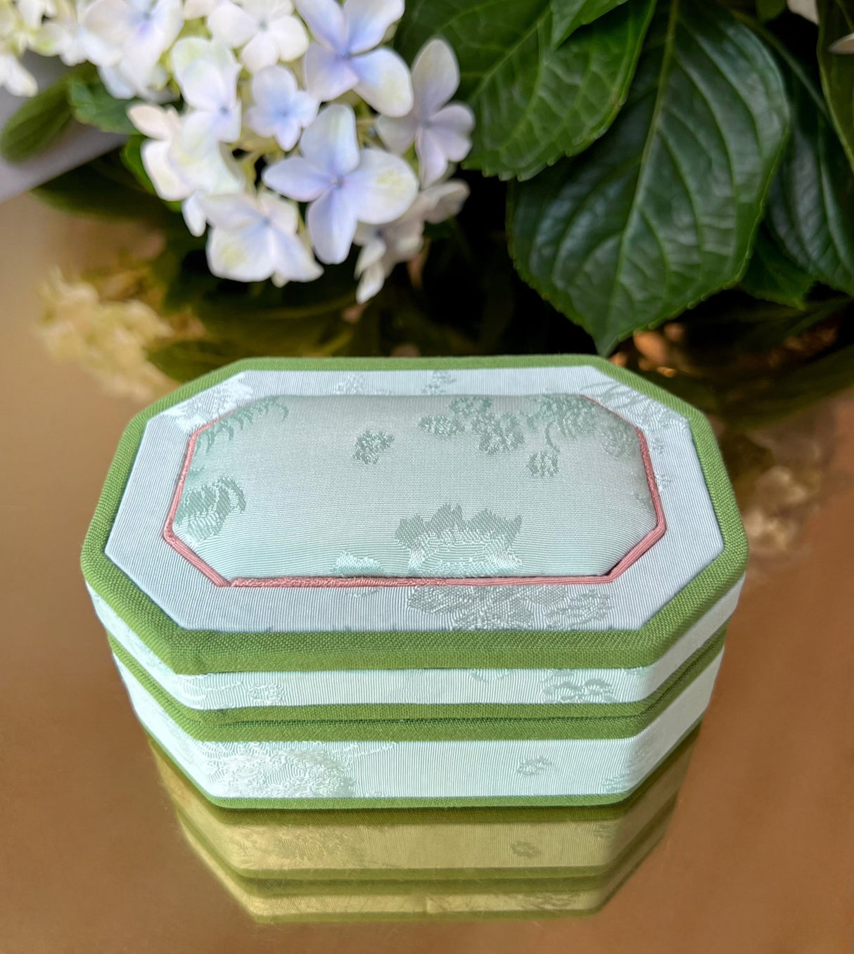 Handmade Jacquard Jewelry Case