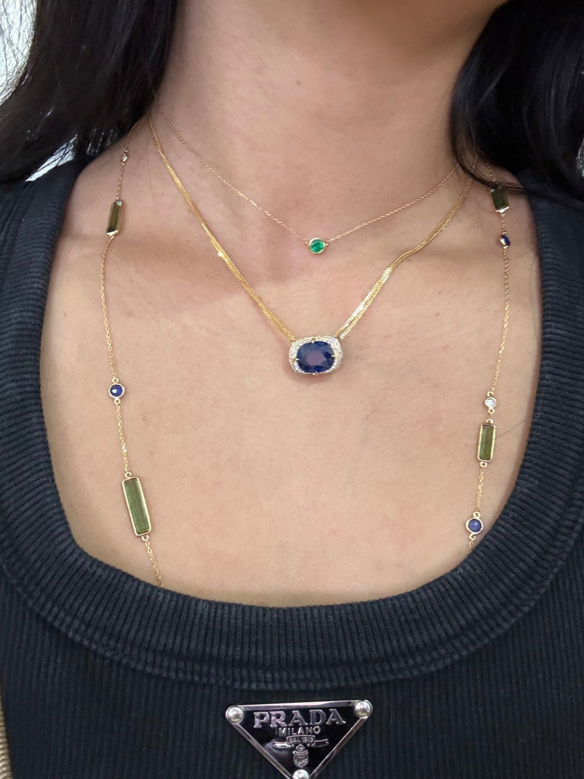 Sapphire Aurora Supreme Necklace