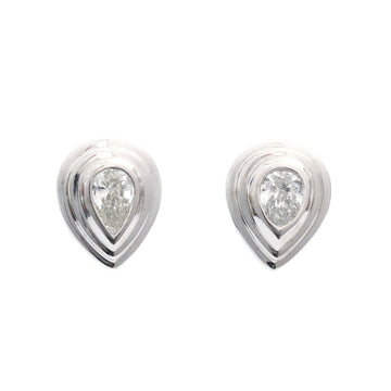 Platinum Diamond frame Earrings