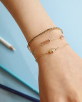 Canary Diamond Double Pear Bangle