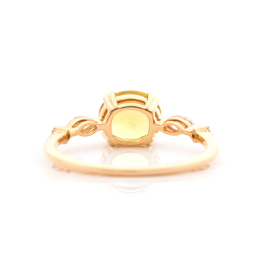 Deleuse Yellow Sapphire Ring – Deleuse Fine Jewelry