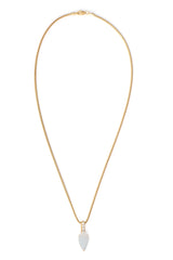 Ice Jadeite & Diamond Snow On Water Pendant Necklace 18k handmade fine jewelry 2