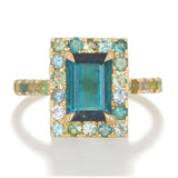 Indicolite Candy Ring