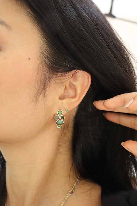 Tourmaline Candy Earrings
