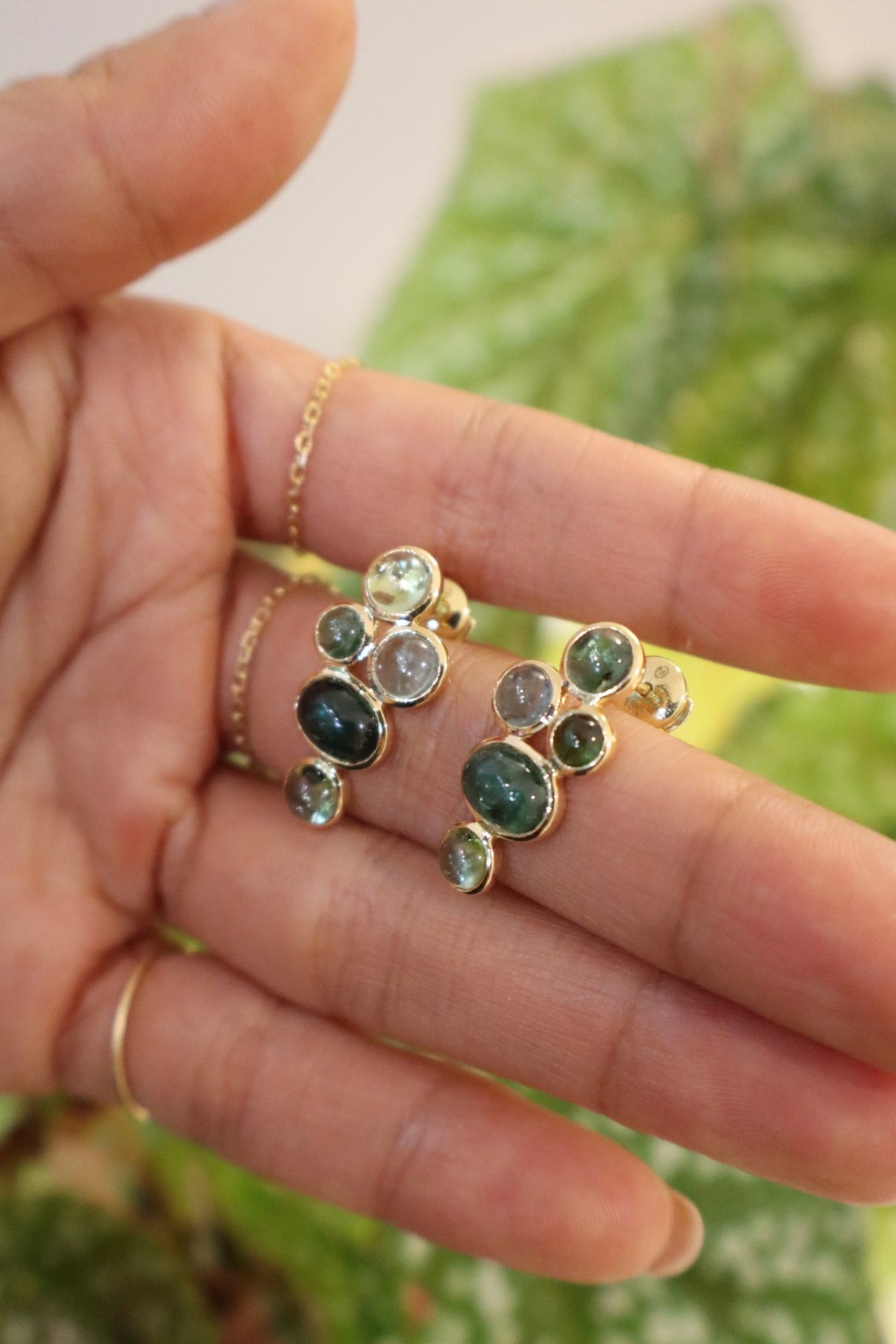 Tourmaline Candy Earrings