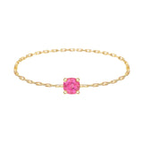 Jedi Spinel Petite Chain Ring 18K Stackable ring