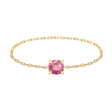 Jedi Spinel Petite Chain Ring 18k gold Stackable ring
