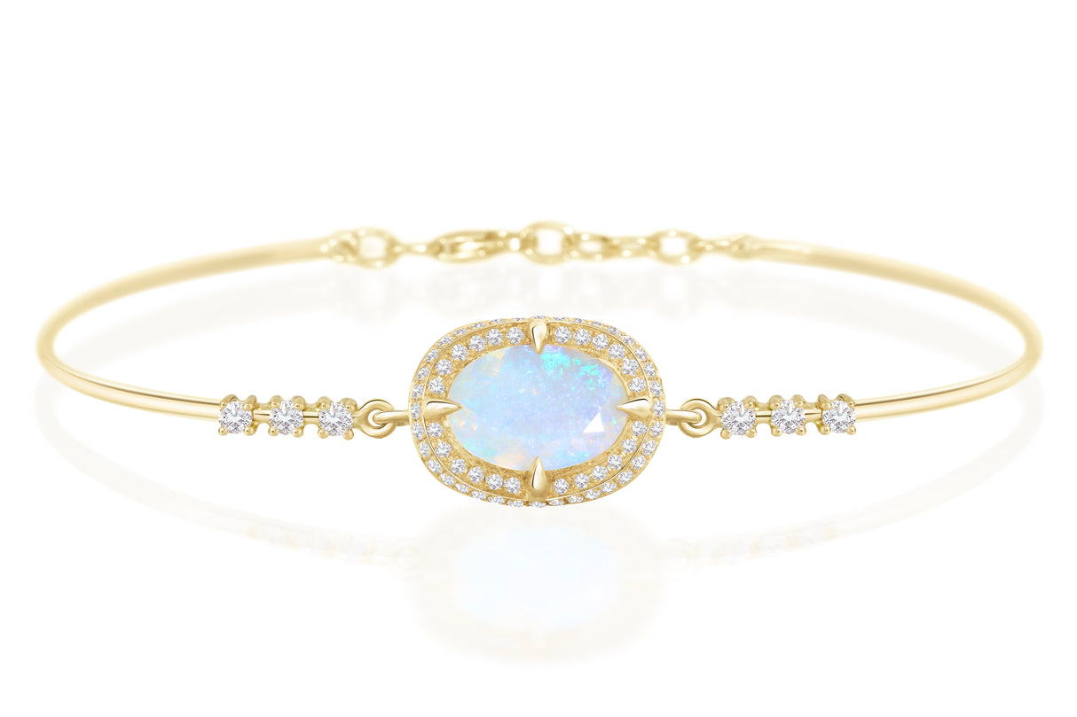 Jelly_Opal_Diamond_Aurora_Bangle_18K_gold_stackable_design