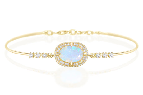 Jelly_Opal_Diamond_Aurora_Bangle_18K_gold_stackable_design