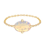 Jelly_Opal_Diamond_Chain_Ring_18K_gold_stackable_ring