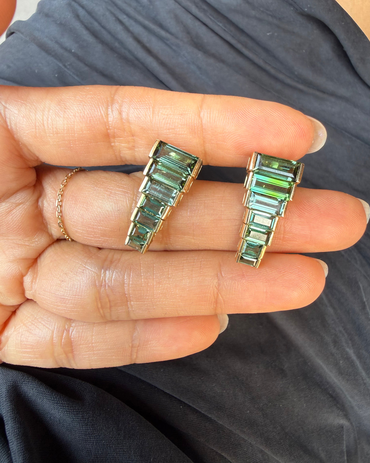 Lagoon Tourmaline Rhythm Supreme Earrings