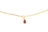 Lucky Ruby Duo Bracelet 18k gold stackable design 2