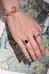 Malaya Garnet Supreme Aurora Ring