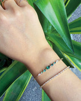 Lagoon Tourmalines Compass Bangle