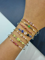 OOAK Gemstone Compass Bangles