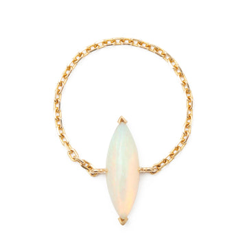 Opal Marquise Supreme Chain Ring