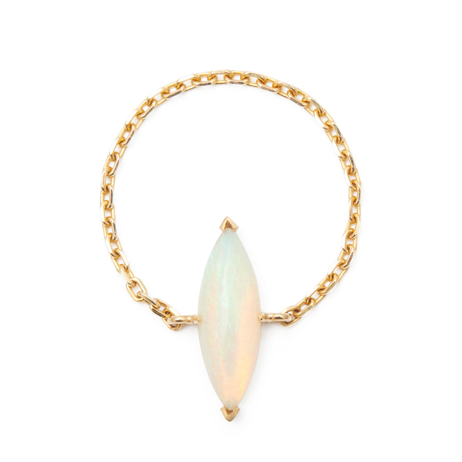 Opal Marquise Supreme Chain Ring