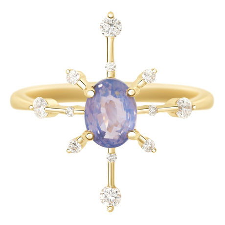 Opalescent_Lilac_Sapphire_Starburst_Ring_18K_gold_stackable_ring